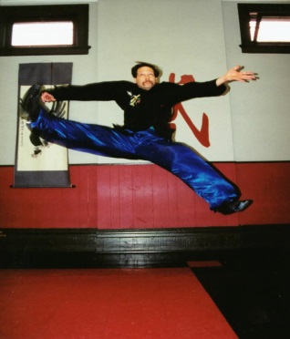 Jump Cross Kick
