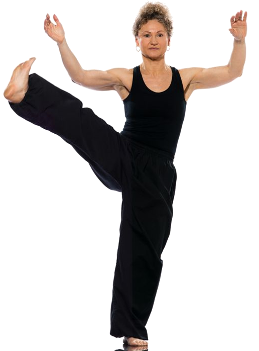 Tai Chi Lady Kick PNG